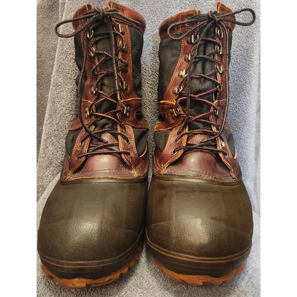 Red Ball Boundary Steel Shank Duck Boots Men 12 Excellent Vintage Union Made USA
